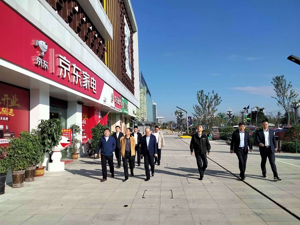 省鹽業(yè)集團公司外部董事調研徽鹽地產集團在建項目