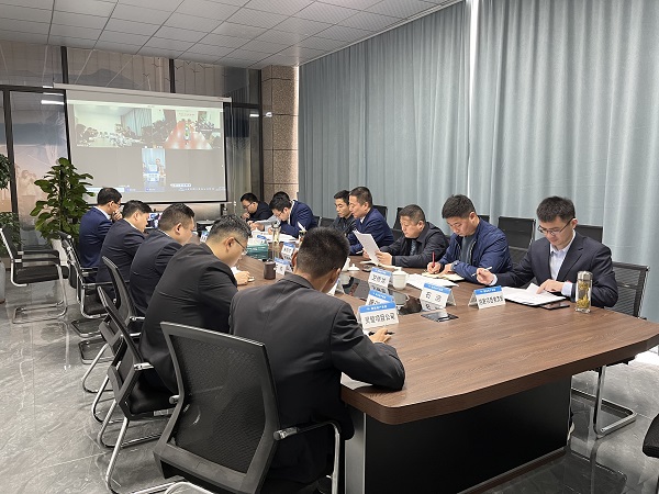 楊蔚峰督導(dǎo)徽鹽地產(chǎn)集團(tuán)泗縣項目黨支部2021年度組織生活會